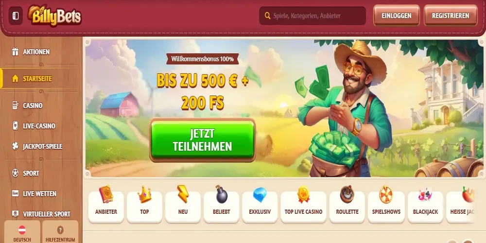Billy Bets Casino